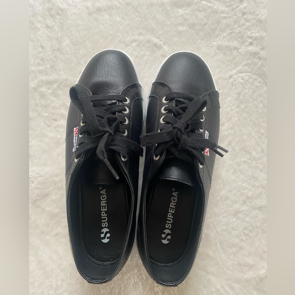 Superga Shoes Size 10W Color Black - Picture 8 of 9
